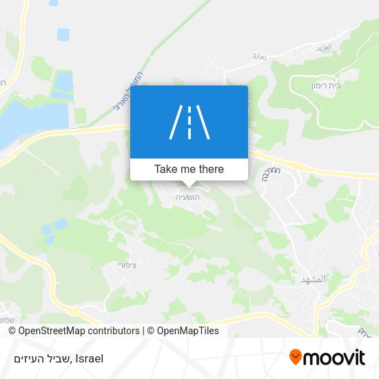 שביל העיזים map