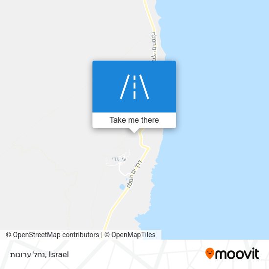 נחל ערוגות map