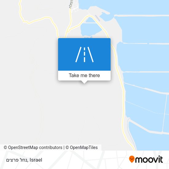 נחל פרצים map