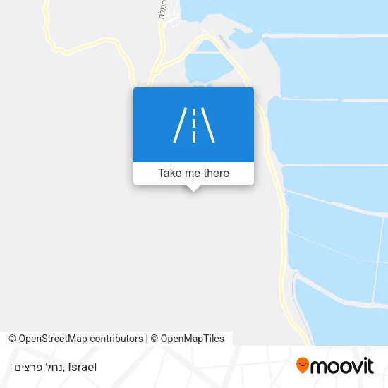 Карта נחל פרצים