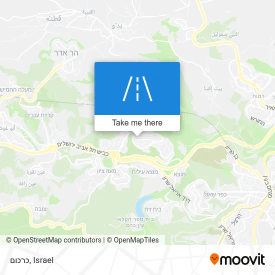 Карта כרכום