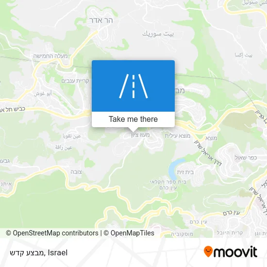 Карта מבצע קדש