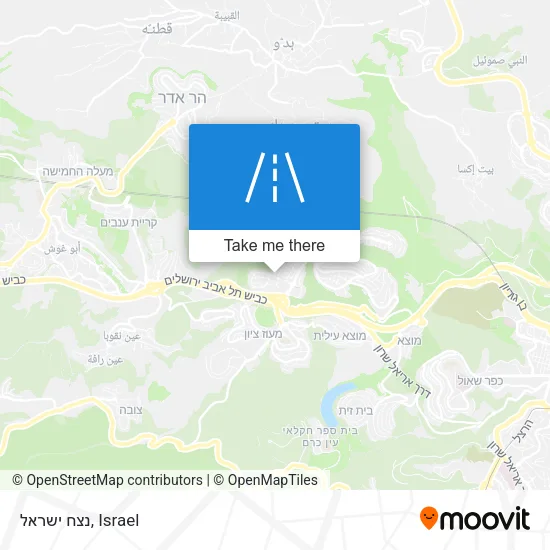 Карта נצח ישראל