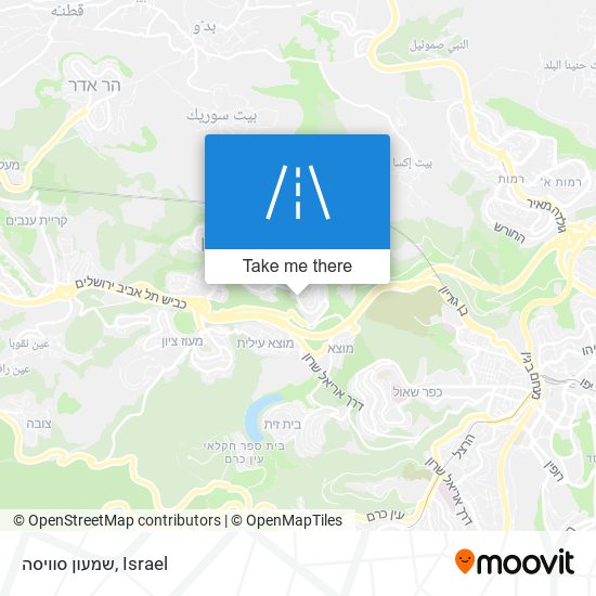 שמעון סוויסה map