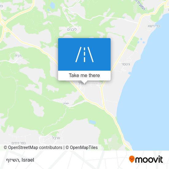 השיזף map