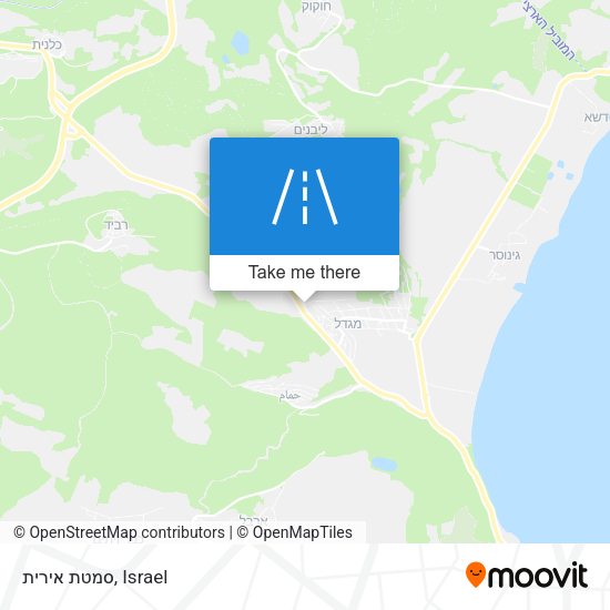 סמטת אירית map