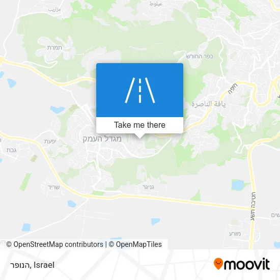 Карта הנופר