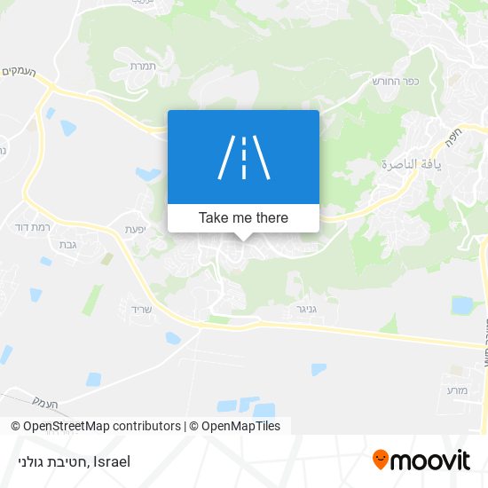 חטיבת גולני map