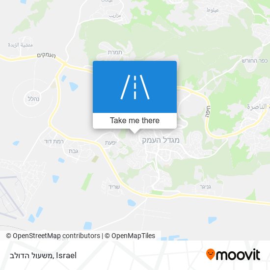 משעול הדולב map