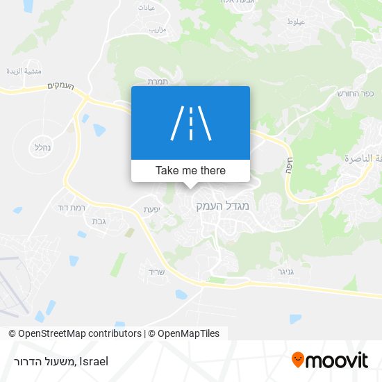 משעול הדרור map