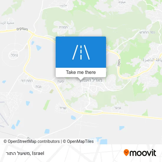 Карта משעול התור