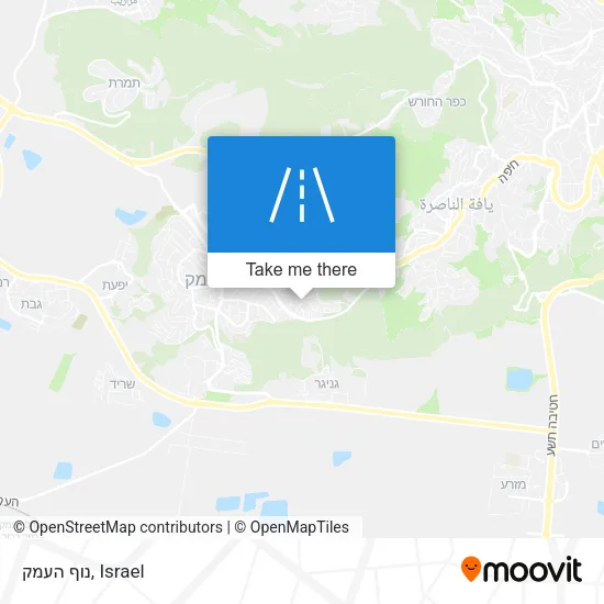 Карта נוף העמק