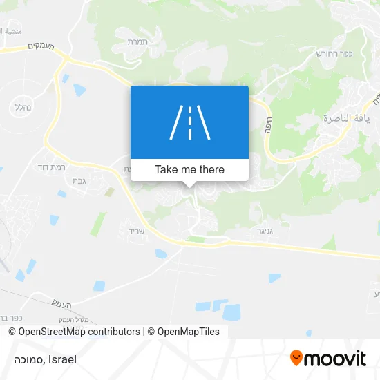Карта סמוכה