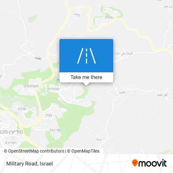 Military Road map