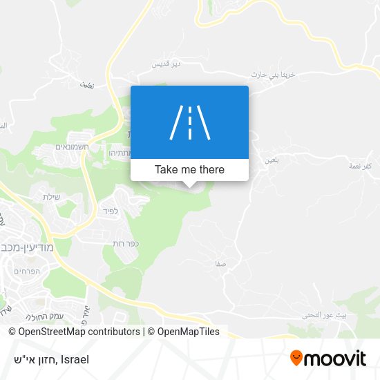 חזון אי"ש map