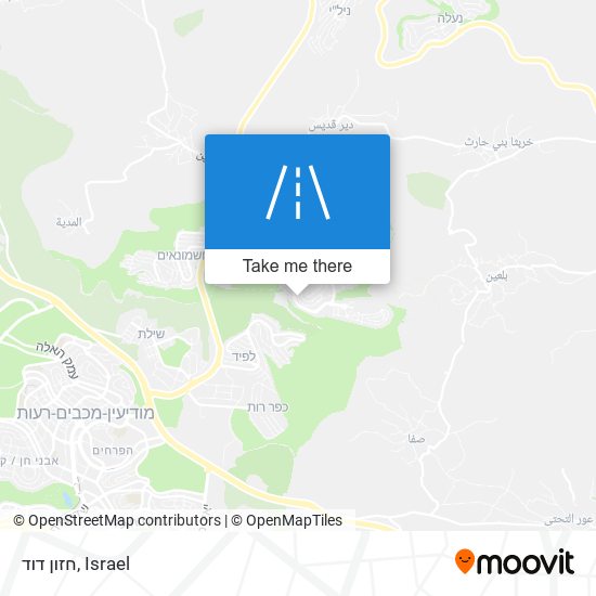 חזון דוד map