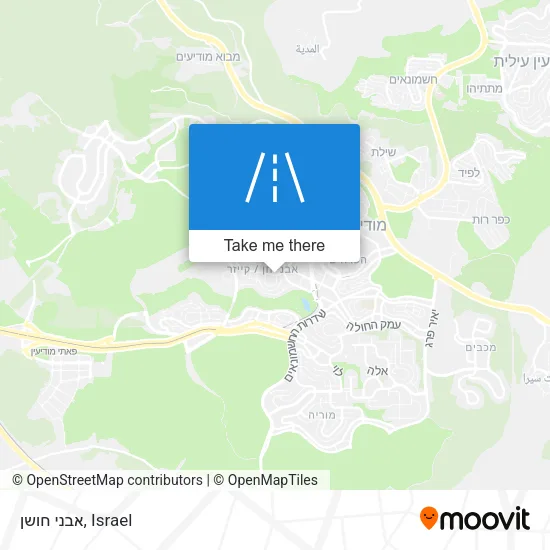 אבני חושן map