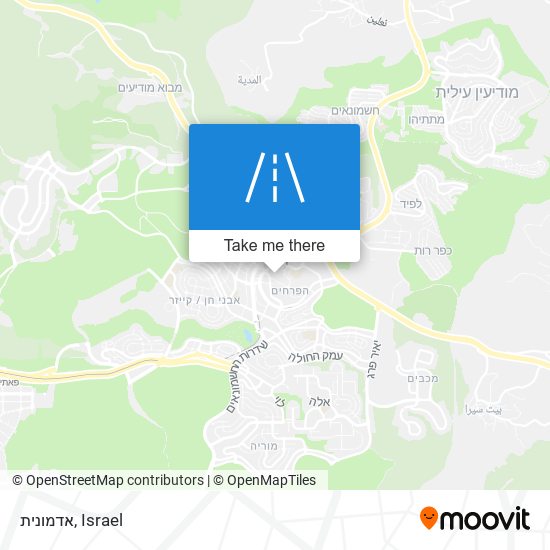 אדמונית map