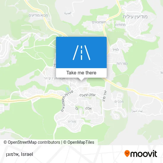 Карта אלמוגן