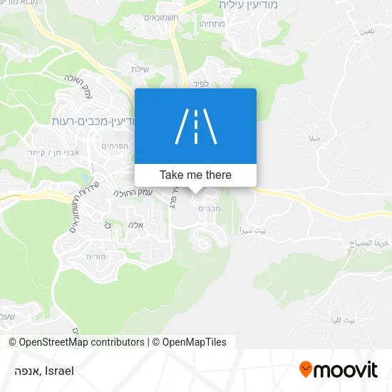 Карта אנפה