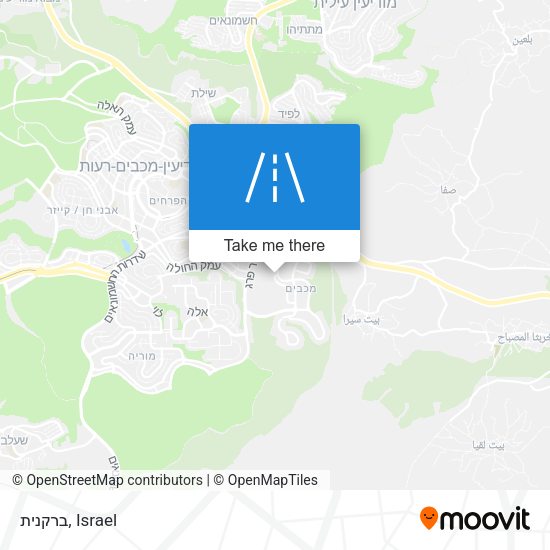 ברקנית map