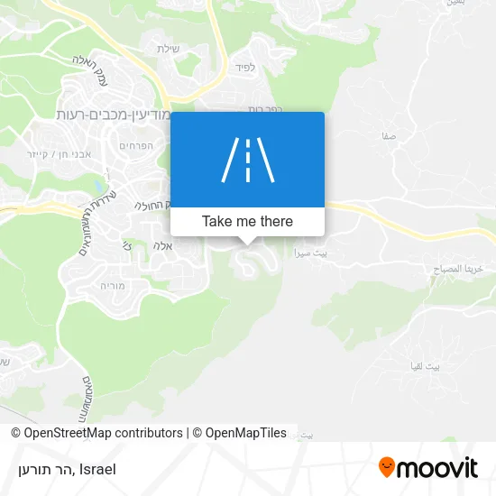 Карта הר תורען