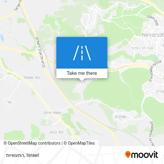 Карта התעשיות