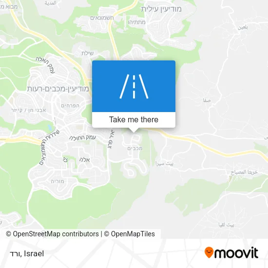 Карта ורד