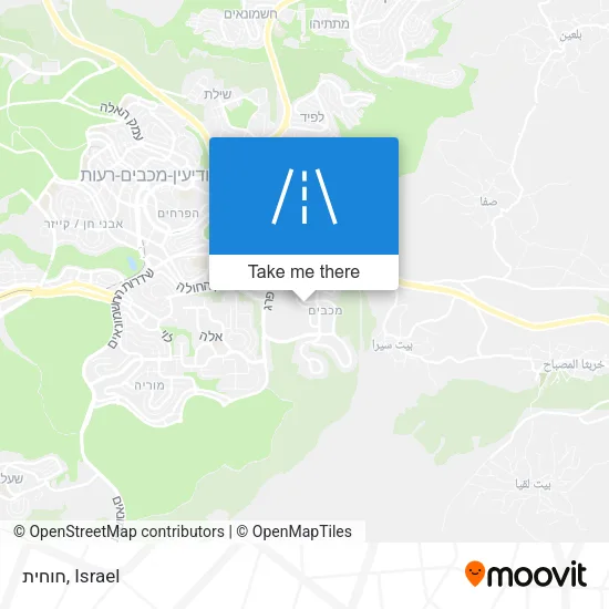 Карта חוחית