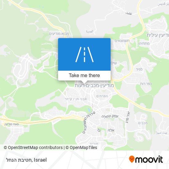 חטיבת הנחל map