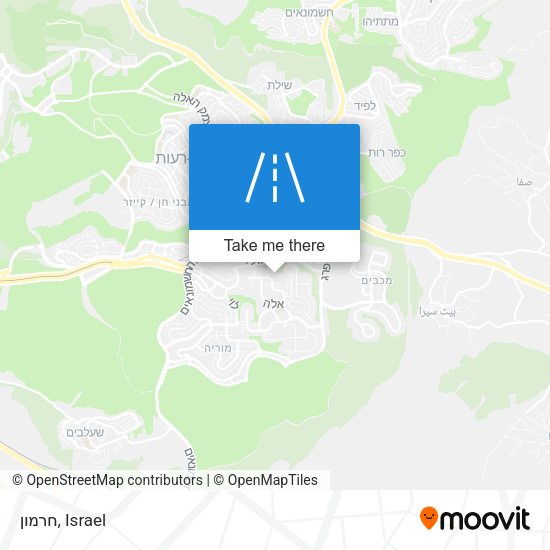 חרמון map