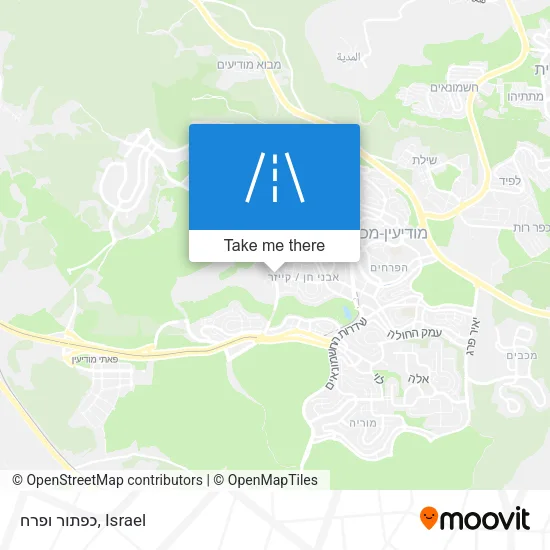 Карта כפתור ופרח