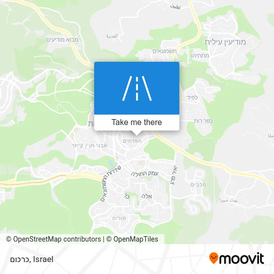 Карта כרכום