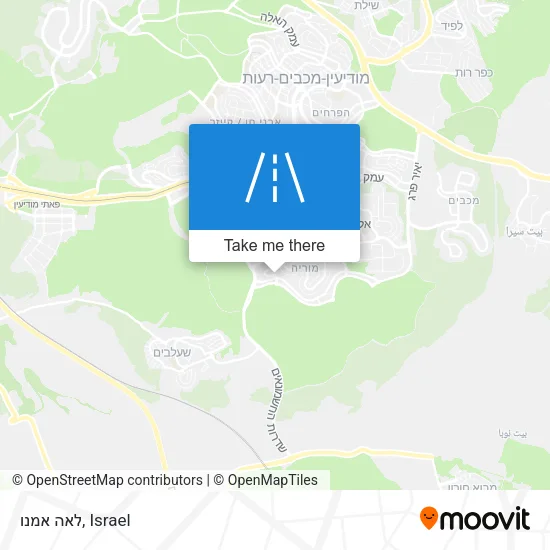 Карта לאה אמנו