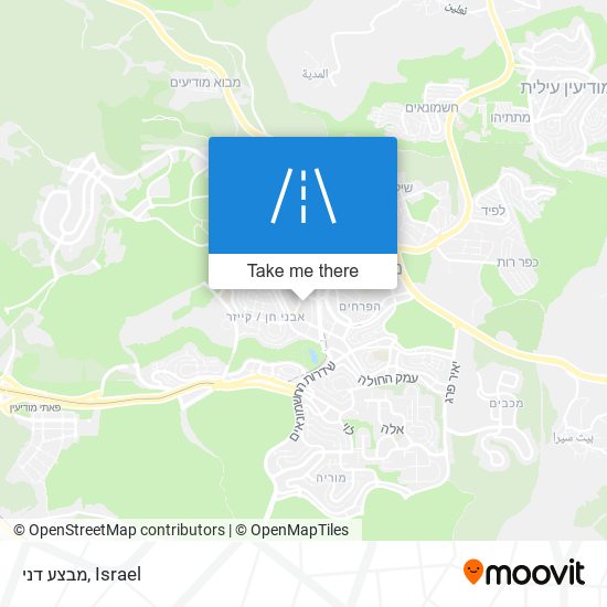 מבצע דני map