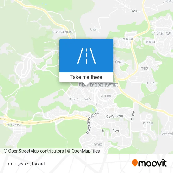 Карта מבצע חירם