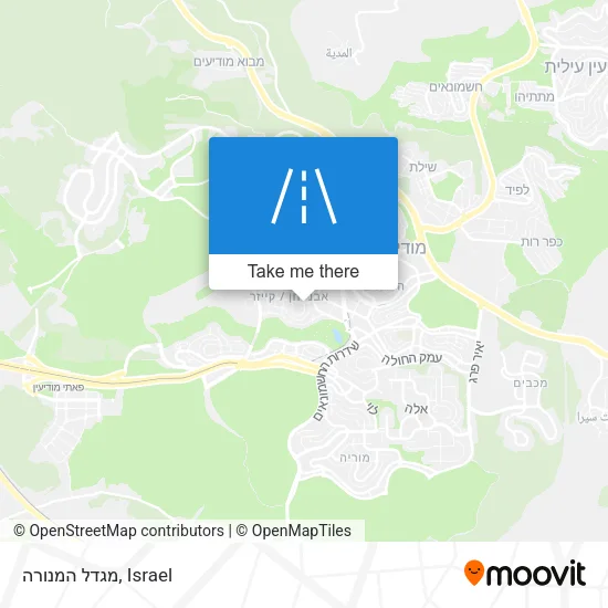 Карта מגדל המנורה