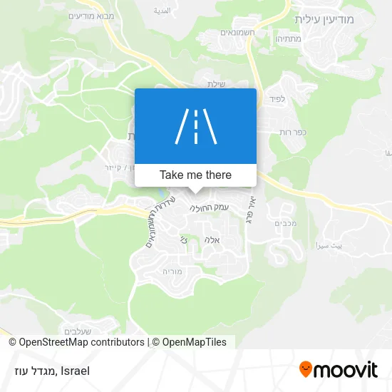 Карта מגדל עוז