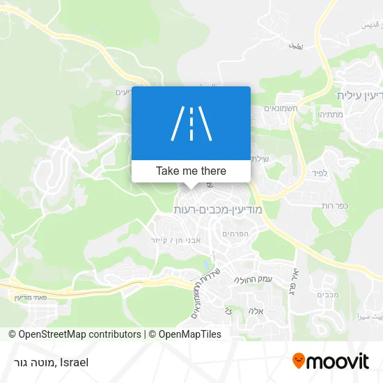 Карта מוטה גור
