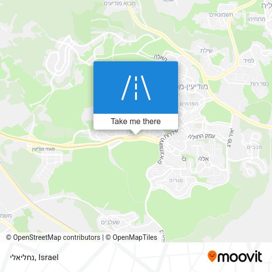 נחליאלי map