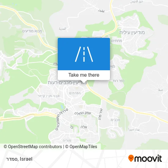 סמדר map