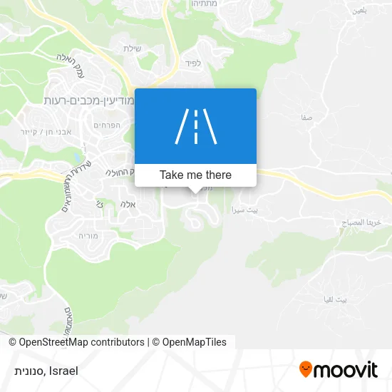Карта סנונית