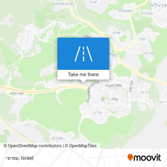 Карта עפרוני