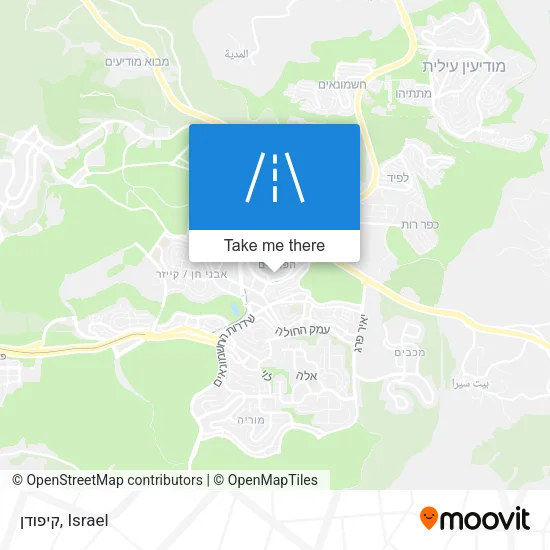 Карта קיפודן