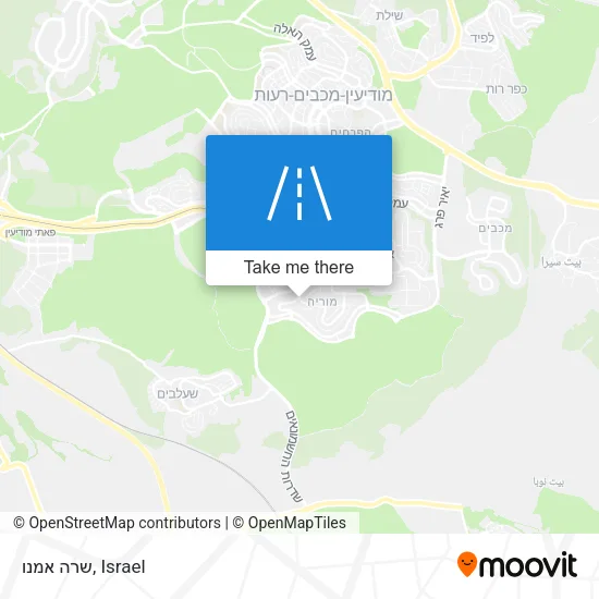 Карта שרה אמנו