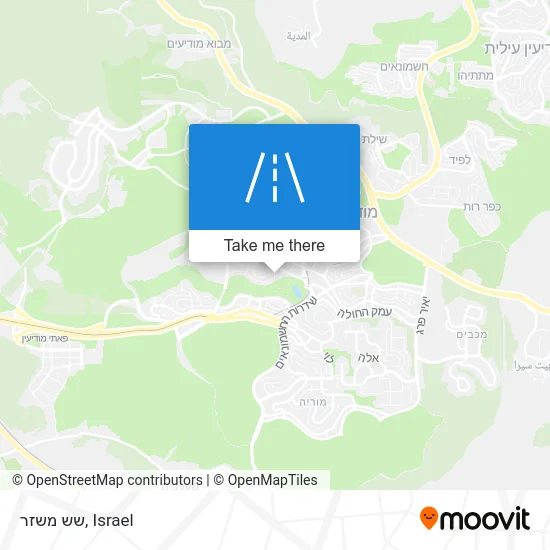 Карта שש משזר