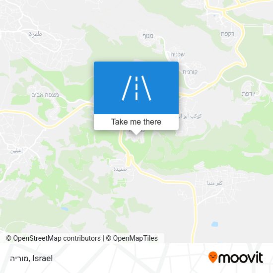 Карта מוריה