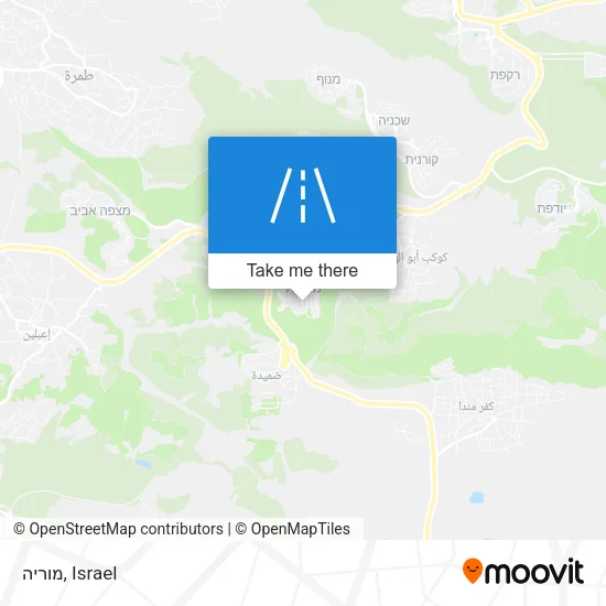 Карта מוריה