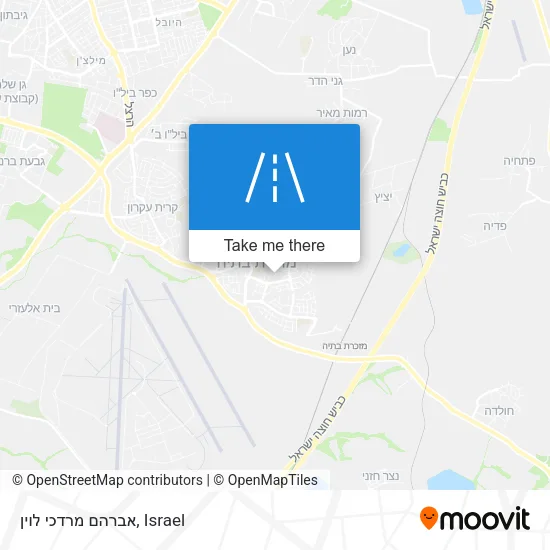 אברהם מרדכי לוין map