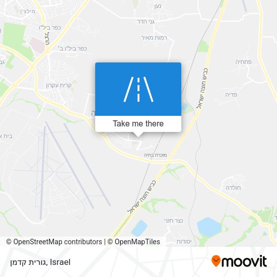 Карта גורית קדמן